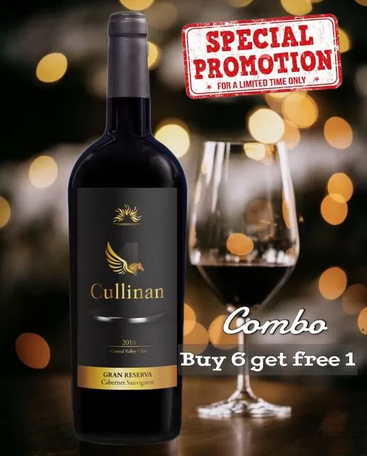 Combo 06 chai Cullinan Grand Cabernet Sauvignon